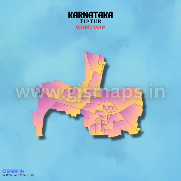 Tiptur Ward Map (Karnataka)